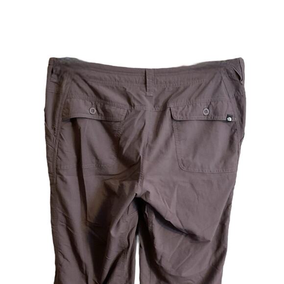 The North Face Women's Gray Hiking Pants 12 Outdoor Cargo - Picture 11 of 13